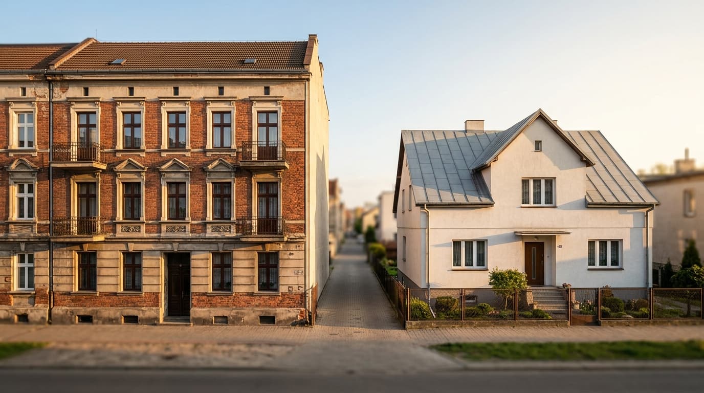 Mieszkanie vs dom — co wybrać w Łodzi?